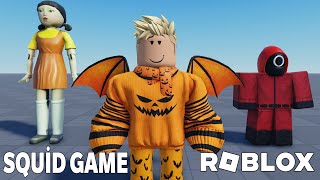 EKİPLE SQUİD GAME OYNUYORUZ W HAN KANAL  Roblox Squid Game [upl. by Newob434]