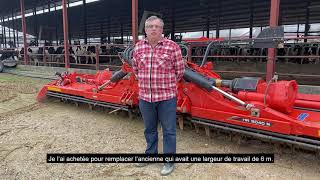 KUHN – HR 8040 R  Témoignage Jaume Pont Espagne [upl. by Helsie]