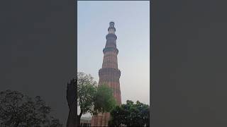 Qutub Minar Delhi love beautiful shorts travel minivlog zain reels [upl. by Gusba]