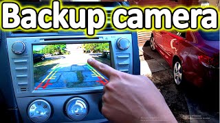 How to Install a BACKUP CAMERA in Your Car  Do It Yourself guide [upl. by Ahders869]