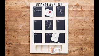 We gaan onze eigen weekplanner maken [upl. by Acinoed]