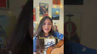 Jashn E Bahara  Guitar Cover  Shivani Bhargava jashnebahara [upl. by Pudens]