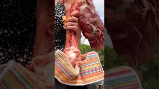 How To Prepare A Beef Bone Jelly 🍖 cooking meat food beef [upl. by Enaz]