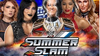 WOMENS BATTLE ROYAL  CHAMPIONSHIP MATCH SUMMERSLAM [upl. by Cirilo]