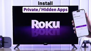 How to Get Private Channels on Roku TV Hidden Apps [upl. by Nylisoj]