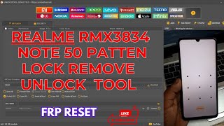 Realme Note 50 RMX3834 Patten LockFRP Lock Remove Unlock Tool [upl. by Aidole743]