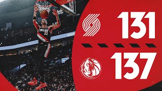 Portland Trail Blazers 131 Dallas Mavericks 137  Game Highlights  December 1 2024 [upl. by Ballinger]