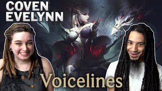 Arcane fans react to Coven Evelynn Voicelines  League Of Legends [upl. by Storz]