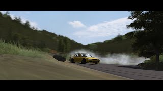 3 Wheel Backie  Mikawa Motorland  VDC PS13 40  Assetto Corsa PC [upl. by Vanessa866]