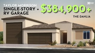 Must See SingleStory w Optional RV Garage Pahrump NV Las Vegas  The Dahlia by Taylor Morrison [upl. by Therine]