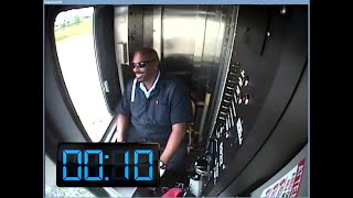 CTA Train Operator Before Fatal Accident [upl. by Nnylekoorb]