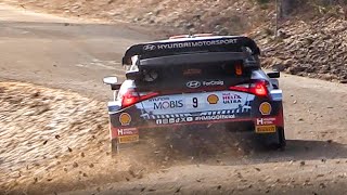 500HP Hyundai i20 N Rally1 Car at WRC MonteCarlo 2024 Starts Turbo Chirping amp AntiLag Sound [upl. by Valerlan]