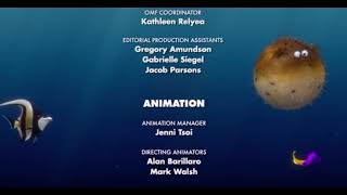 Finding Nemo Ending Credits 2 [upl. by Farleigh619]