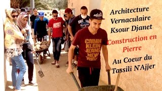 Sahara Algérien Construction en Pierre Djanet 042015 Patrimoine Ksour [upl. by Ofella]