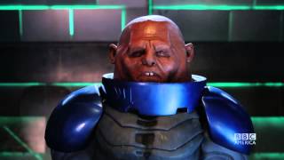 DOCTOR WHO Exclusive Message from STRAX  50th Anniversary on BBC America [upl. by Airetak]