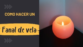 Como hacer un fanal de parafina o vela  luminaria de parafina  como hacer fanales con globos [upl. by Ihcekn]