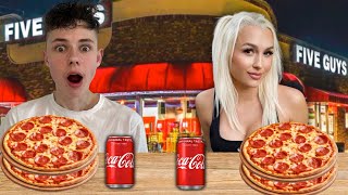 PIZZA WETTESSEN CHALLENGE  I Hey Vlogboy [upl. by Miett]