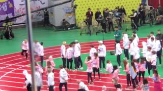 ISAC 2017 170116 BTS 400M relay race ISAC2017 [upl. by Nalon]