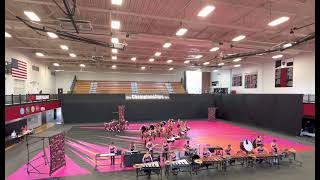 East Coweta Indoor Percussion 2023  “Don’t Look Down”  GIPA Finals [upl. by Atika]