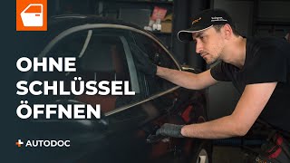 Wie man sein Auto ohne Schlüssel entriegelt  Tipps von AUTODOC [upl. by Arun]