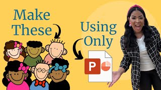 Create Your Own Clip Art Using POWERPOINT [upl. by Daphie]