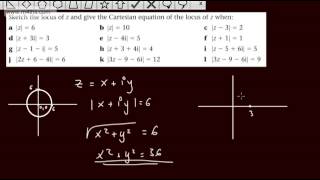 Further Pure 2 FP2 Complex Number Loci 1 Locus of a Circle Edexcel Maths [upl. by Iyre]