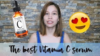 TruSkin Naturals Vitamin C Serum  Product Review  SKINCARE [upl. by Mcconaghy]