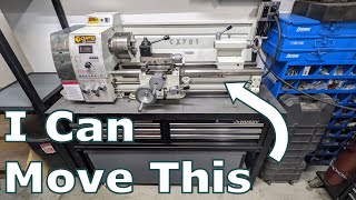 Moving a Metal Lathe Easily [upl. by Mair818]