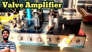 valve amplifier  Capital valve amplifier  SJ  valve amplifier capital amplifier vintage [upl. by Tteragram]