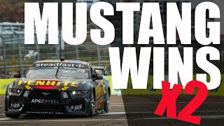 Mustang Domination In Townsville  V8 Supercars Torque [upl. by Eserahc468]