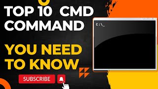 Top 10 CMD command you need to know  cmd [upl. by Atinihs375]