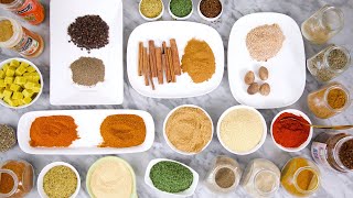 All You Need to Know About FOOD SPICES amp HERBS  SPICES EVERY COOK SHOULD HAVE  ZEELICIOUS FOODS [upl. by Adnarrim]