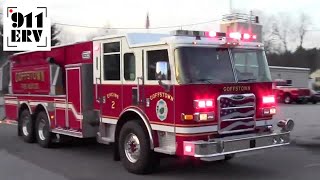 Goffstown NH Fire Department Ambulance 1 and Engine 2 Responding [upl. by Euton]