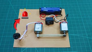 Dc motor fun project very simple  Science project for Students [upl. by Zuckerman]