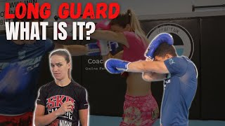 HOW TO USE THE LONG GUARD IN MUAY THAI [upl. by Vivienne]