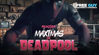 Free Guy  Assumindo o Controle  Reações do Deadpool Oficial Legendado [upl. by Enitsuj]