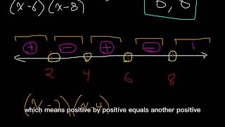 Rational Inequalities Algebra [upl. by Jerrine]