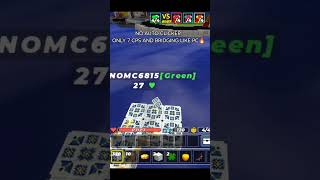 NO Auto clicker ONLY 7 CPS AND BRIDGING LIKE A PC PLAYER [upl. by Truscott]