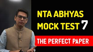 🚀 NTA Abhyas App  Mock Test 7 Analysis  Nearly Perfect Paper  MathonGo  Analysis by Anup Sir 🚀 [upl. by Llij760]