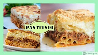 Best Pastitsio  Greek Pasta Meat sauce and Bechamel Casserole [upl. by Reifnnej485]