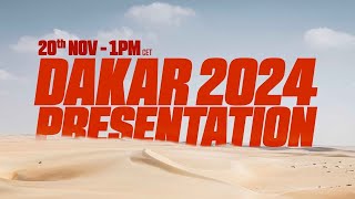 🇬🇧 Follow the Dakar2024 official presentation [upl. by Deach245]