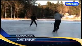 Escape Outside Pond hockey tournament [upl. by Toback]