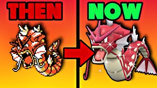 Evolution Of Shiny Pokémon Sparkles in Main Series Games 19992022 [upl. by Fania]