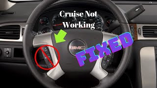 How To Fix Cruise Control [upl. by Burford]