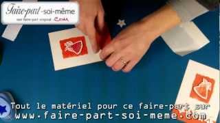 Fairepart naissance et carte invitation Elena [upl. by Nahrut]