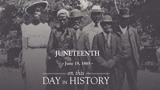 History of Juneteenth [upl. by Palla226]