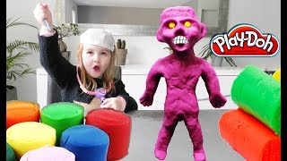 Opération et dissection dun extraterrestre en pâte à modeler  Roswell PlayDoh [upl. by Aiela]