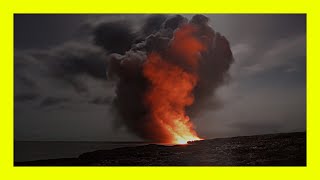 VOLCANO ERUPTIONS  Sound Effect 🌋🔥 [upl. by Dola]