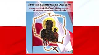 Krucjata Różańcowa za Ojczyznę  Odmów przynajmniej 1 dziesiątkę Różańca dzienne [upl. by Garmaise60]