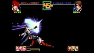 TAS Kyo VS Iori KoF 2001 [upl. by Lu]